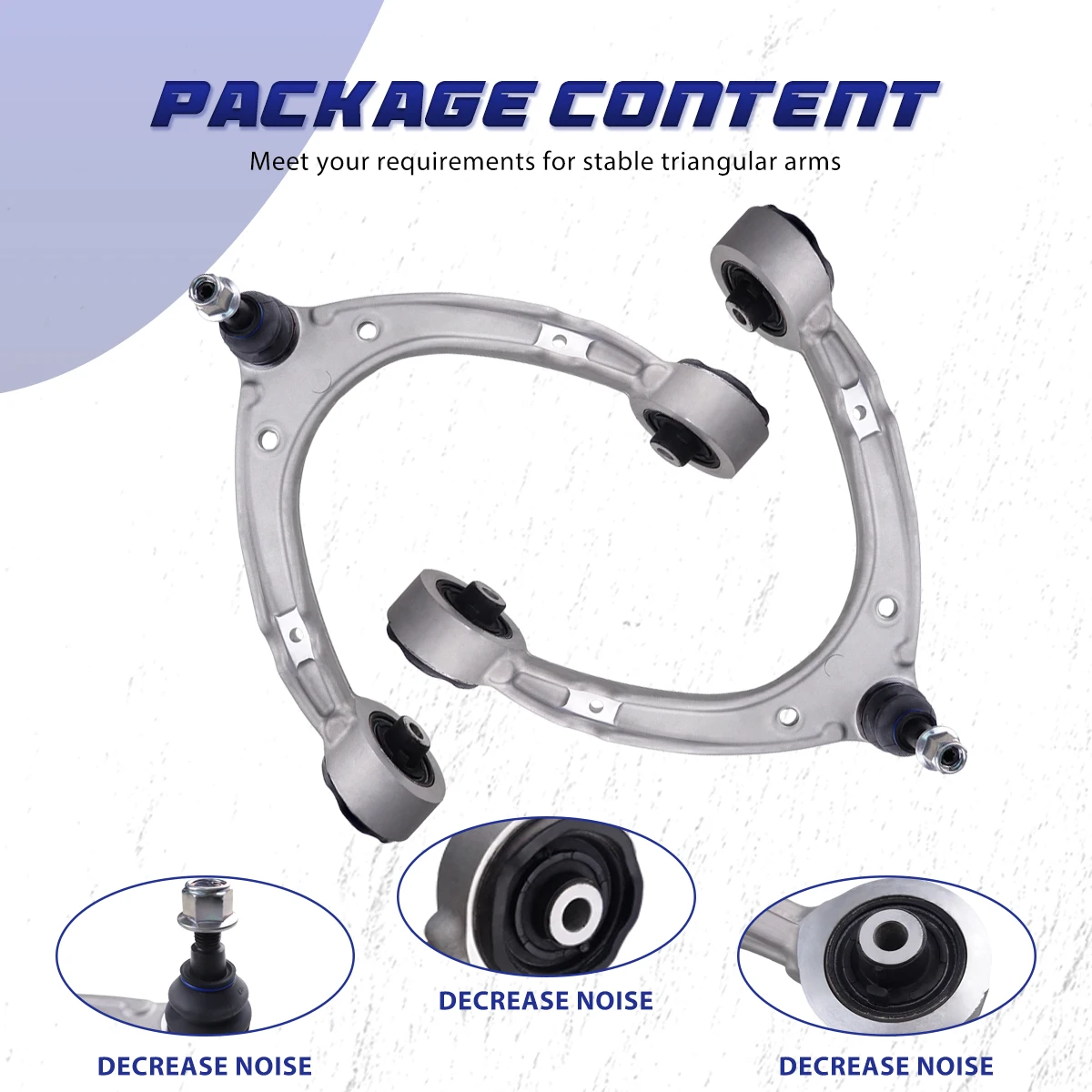 2 шт. передний верхний рычаг управления левой и правой подвеской для Porsche Panamera Sport