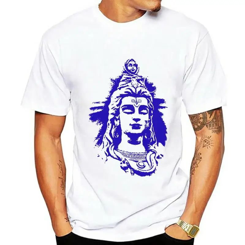 

Purple Shiva Statue Graphic MenS Tee -Image By Tee Tshirt Tee Shirt