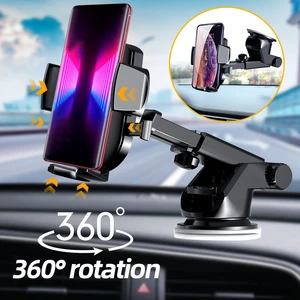 car phone holder mount with suction cup for dashboard windshield universal air vent mobile phone support stand free global shipping