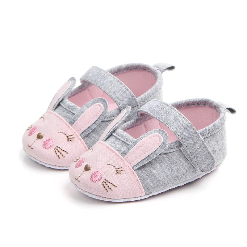 

New Born Baby Girl Boys Shoes 1 Year Infant Newborn Toddler Shoes Soft Baby Girl Baby Booties 2020 First Walkers Kitty