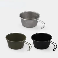cup with handle tableware for outdoor camping tableware travelling camping equipment supplies