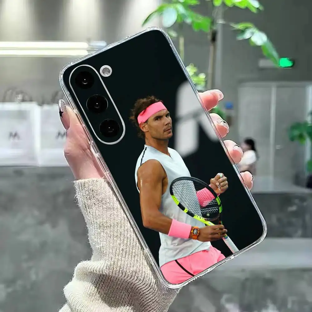 Фото Чехол для телефона King of Clay R-Rafael N-Nadal, силиконовый, мягкий, для Samsung Galaxy A73, A72, A71, A70, A53, A52, A51 №5