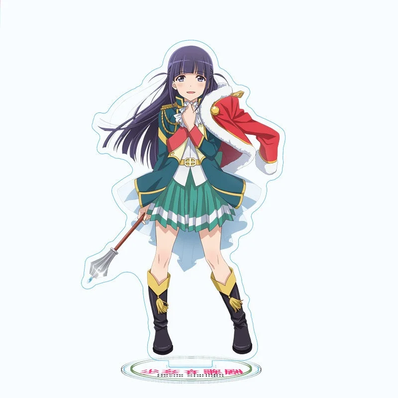 Фото Акриловая фигурка-подставка Revue Starlight: Айё Карен, Кагура Хикари, Сайё Куродину. Декор для косплея, мультяшный брелок. №5
