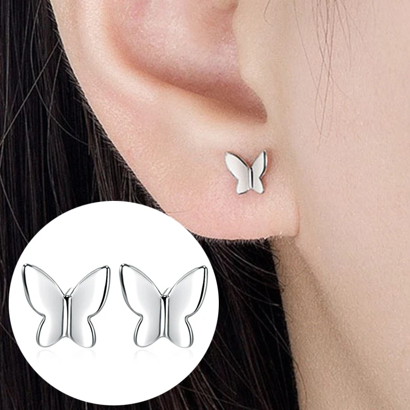 

Earrings Butterfly Stud Earrings Womens New Girls Jewellery Xmas New Fashion