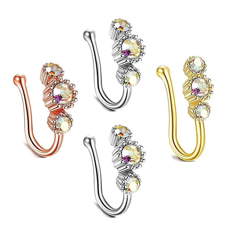 Искусственное кольцо для носа зажим на искусственном хрящевой ткани Козелок не