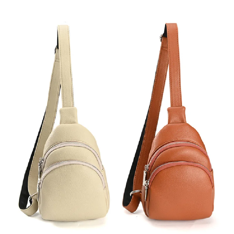 

Кожаная забавная Сумка-слинг для женщин, универсальный поясной кошелек через плечо, нагрудная Сумочка для телефона, держатель для покупок