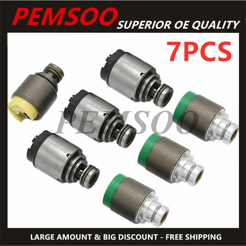 ZF 1068298035 Комплект верхних соленоидов высокой коробки передач 7 шт. подходит для BMW
