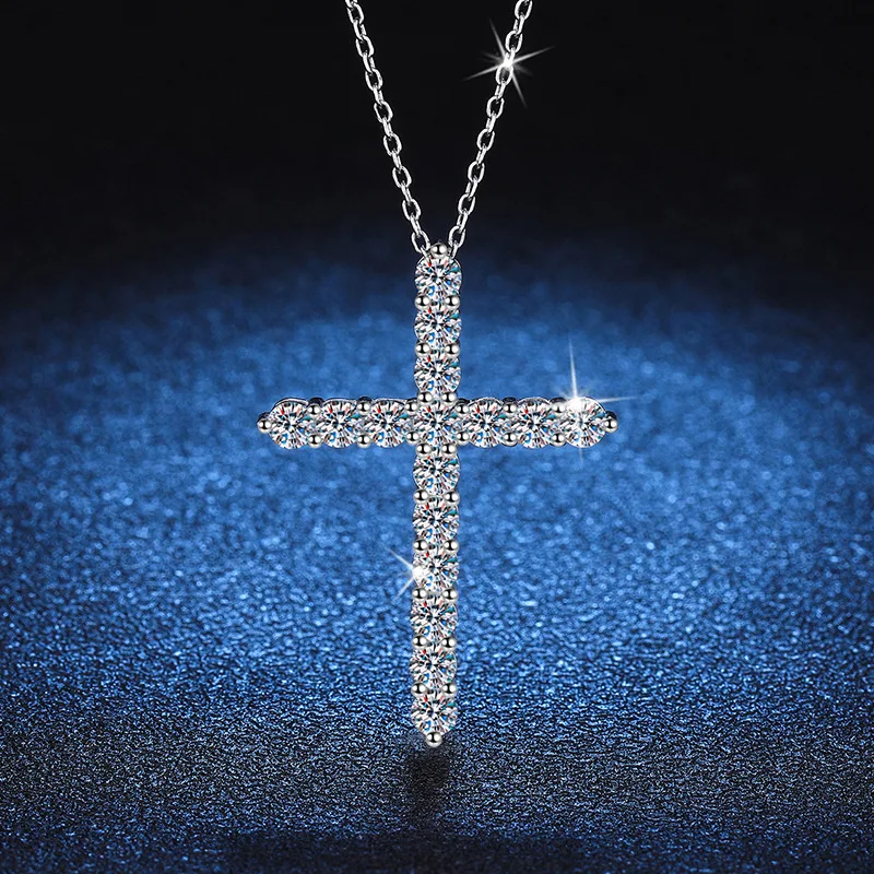 Простое платиновое ожерелье с подвеской в виде бриллианта 18 К PT950 цвет карат