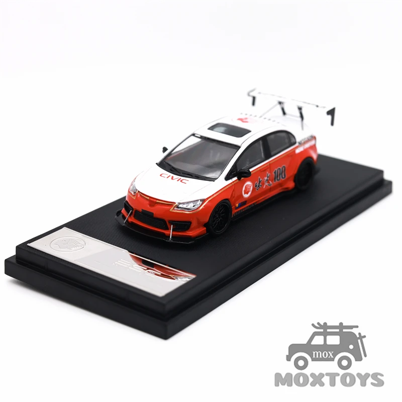 Фото Литая под давлением модель автомобиля BSC 1:64 T1 FD2 R Idemitsu 100 Limited 499 №4
