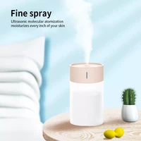 portable 260ml air humidifier mini aroma oil diffuser usb cool mist sprayer with colorful night light humidificador for home car
