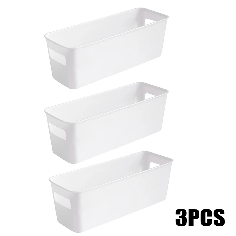 

Пластиковый ящик для хранения белого цвета