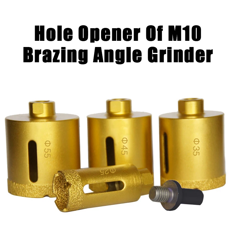 

6-100mm M10 Thread Dry Vacuum Brazed Diamond Marble Drilling Core Bit Ceramic Tile Hole Saw Granite Marble Opener Drill Bits