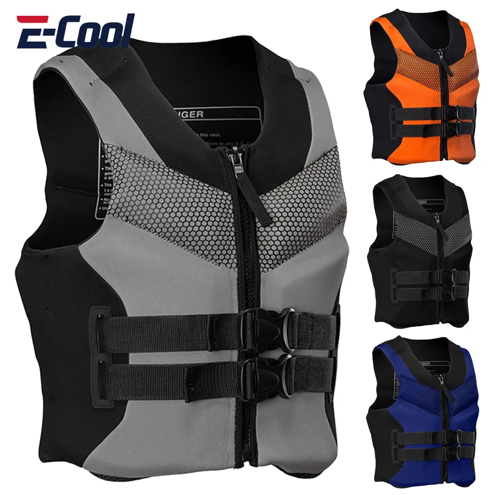 

Life Vest Adult Surf Life Jacket Jet Ski MotorBoats Wakeboard Raft Boats Fishing Vest Water Sports Swimming Drifting Vest Rescue