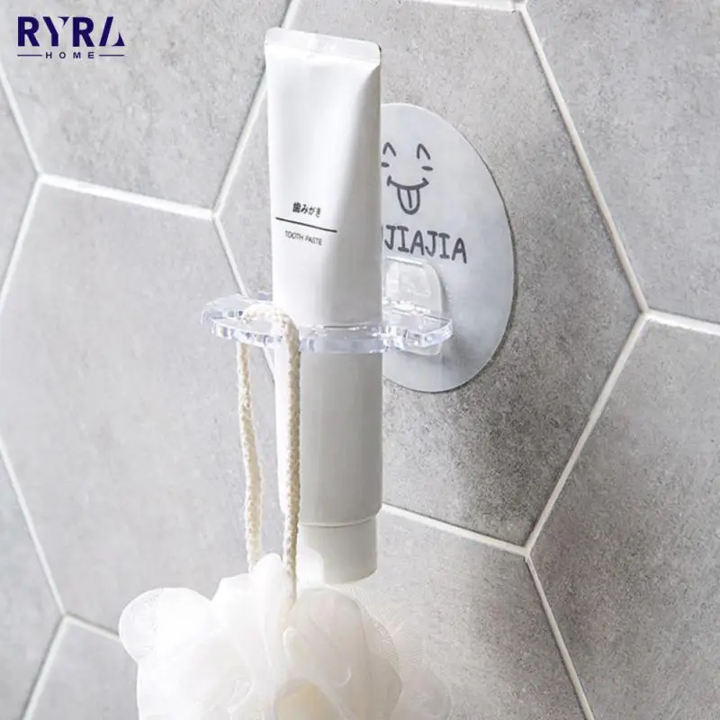 

Creative Toothbrush Holder Toothpaste Storage Rack Bathroom Storage Rack Razor Toothbrush Holder Set Bathroom Accessories Tool