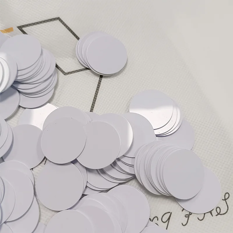 Рисунок 3 - Ntag215 NFC Chip белые карты из ПВХ 25 мм (0
