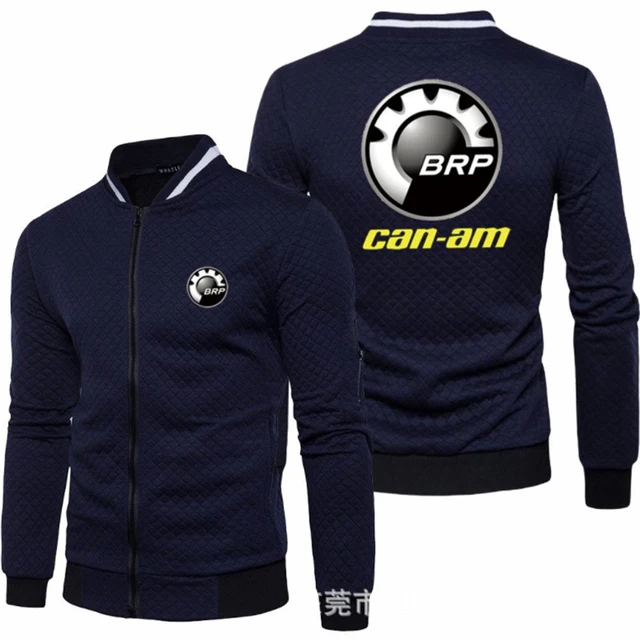 

Mens Sweatshirts CAN-AM Print Sweatshirt Spring Autumn Mens Jacket Long Sleeve Sportswear Casual Zipper Hoody Male Tops Clothing