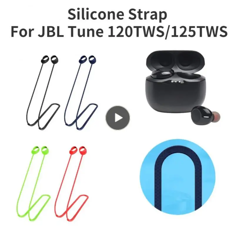 

Soft Anti Lost Rope Headphone Strap Earphone Lanyard Waterproof Sweat-proof Smart Accessories Neck-hanging Strap