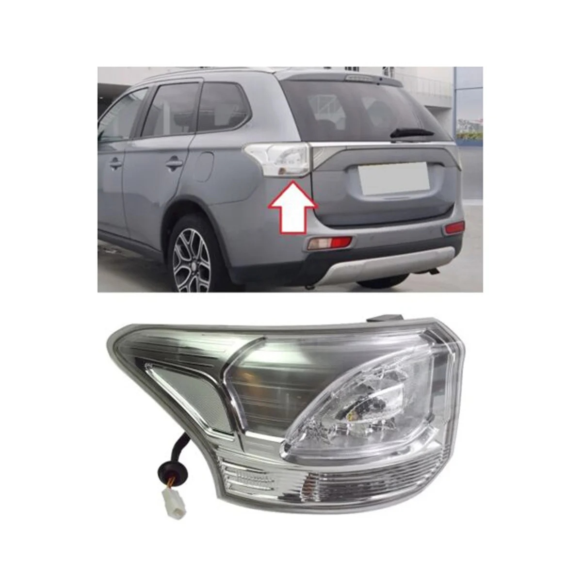 Для Mitsubishi Outlander 2013 2014 2015 задний бампер тормоз стоп-сигнал поворота