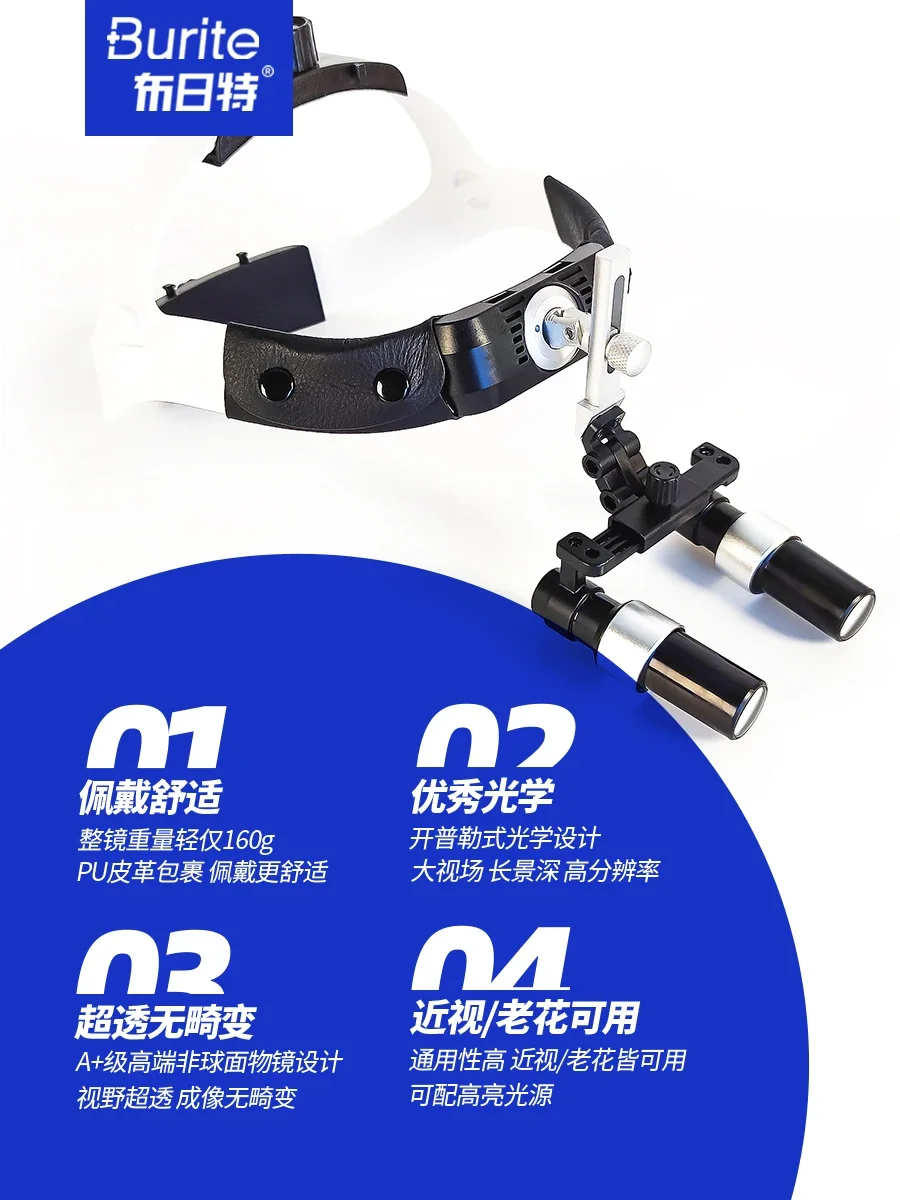 Медицинское увеличительное стекло 6 0x для полости рта и зубов лечение корневого