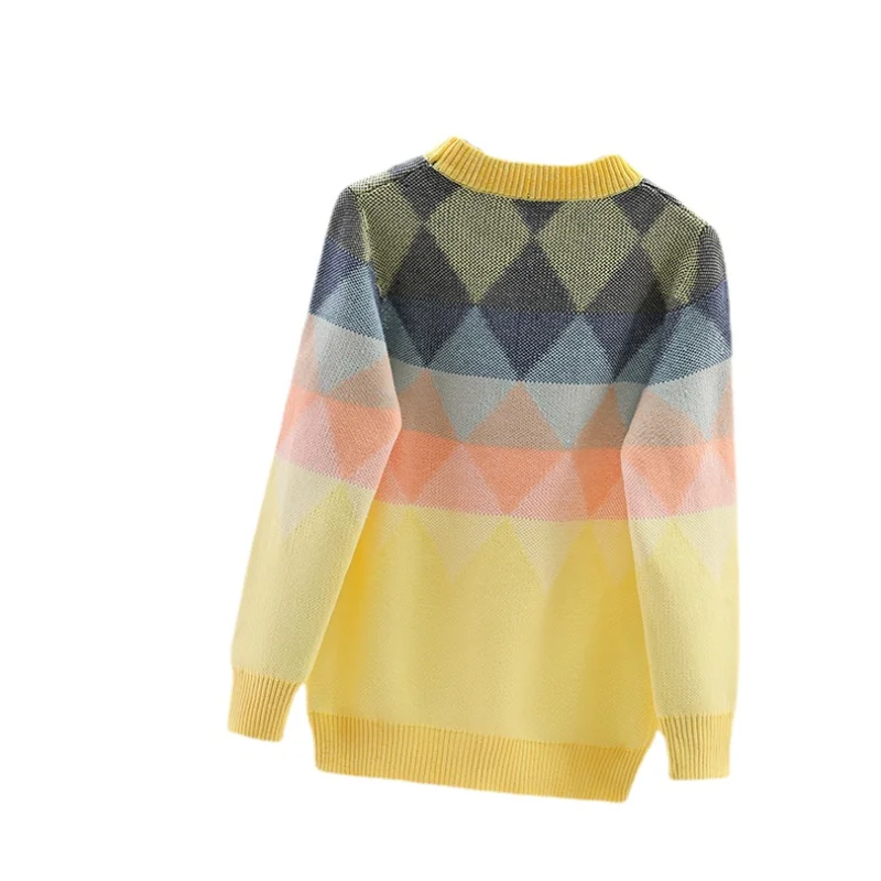 

Autumn Winter Children's Sweater Girls Clothing Kids O-Neck Pullover Knitted Sweaters Teen Girl Warm Outerwear Cute Tops sweater