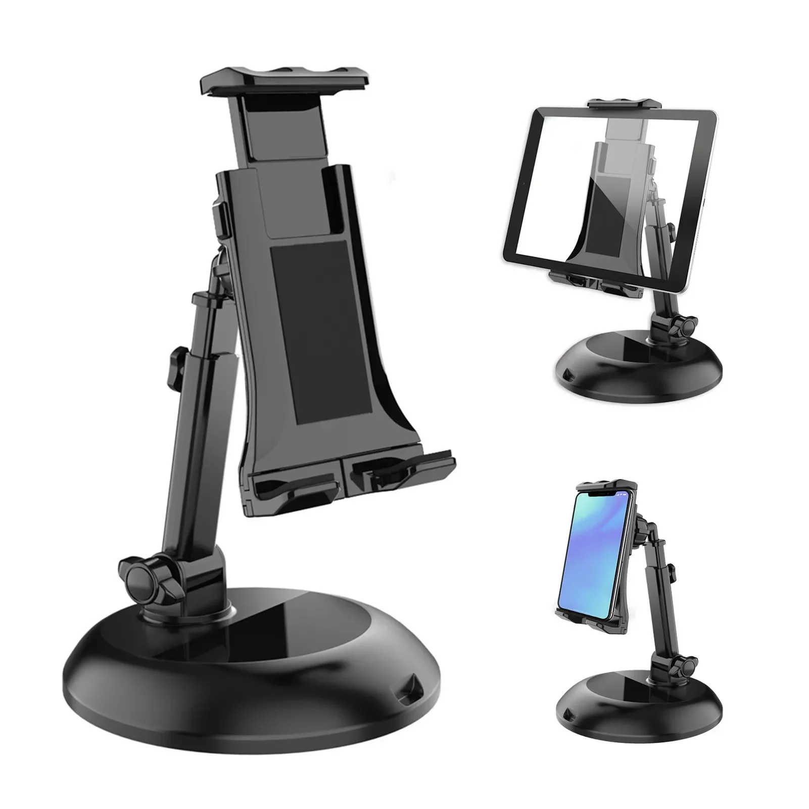 

NEW2023 2021 Foldable Desktop Stand IPad Adjustable Desk Bracket Mobile Tablet Holder HOT SALE