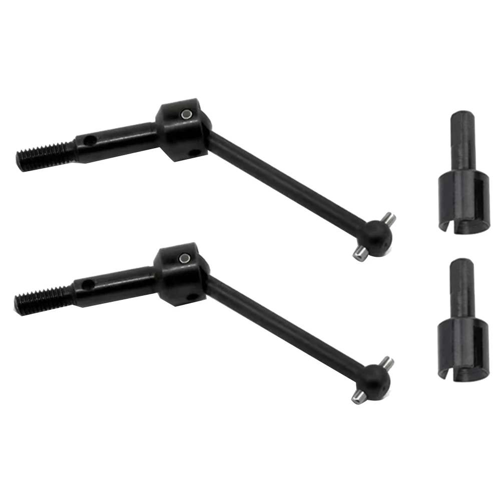 Универсальный приводной вал CVD 39 мм, 2 шт., валы распашного привода с дифференциальной крышкой для Tamiya TT01 TT02 TA04, стандартный автомобиль на радиоуправлении