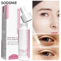 eye serum moisturizing remove dark circles eye bags fat granules anti aging smoothes fine lines firming lift eye skin care 30ml