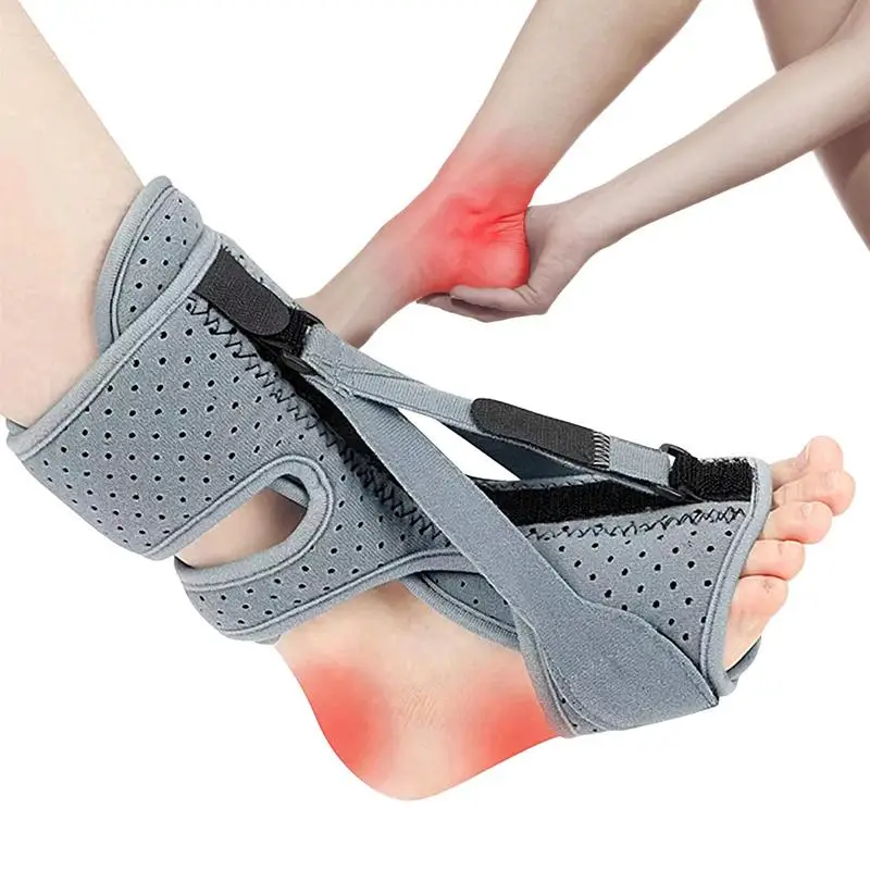 

Adjustable Plantar Fasciitis Night Splint Soft Foot Drop Orthosis Stabilizer Brace Support Night Splints Relief For Men Women