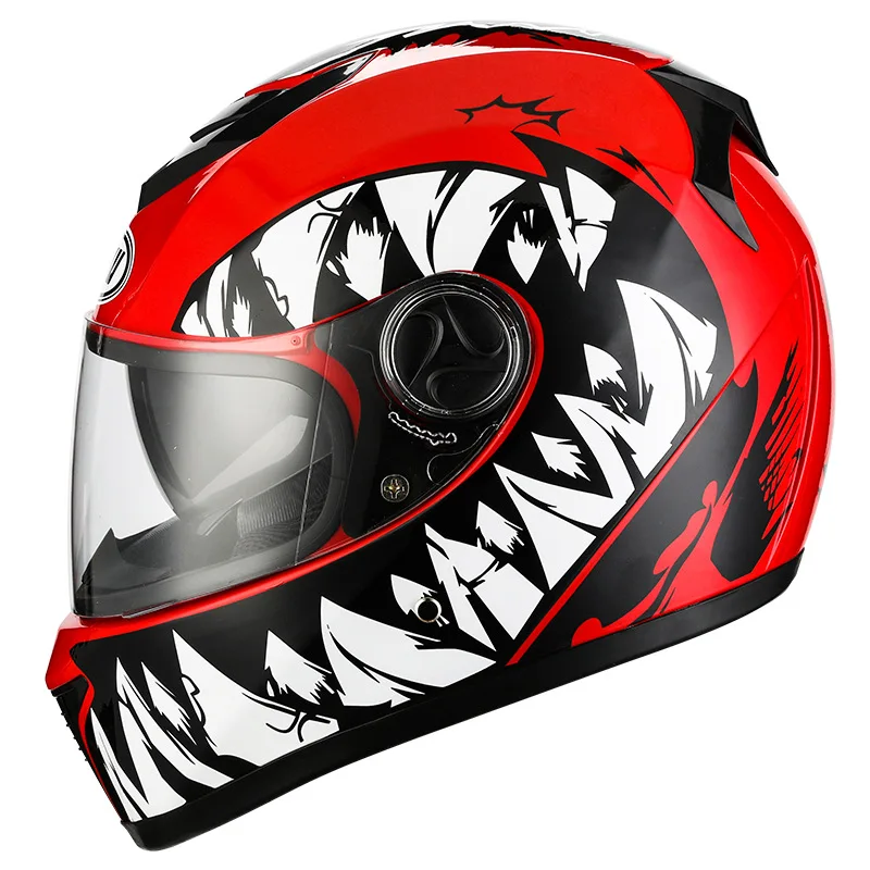 Enlarge Motorcycle helmet motorcycle accessories full helmet crash helmet motorcycle double lens anti fog all season