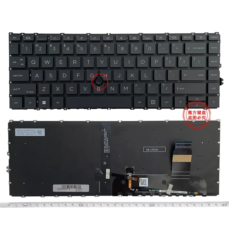 

New Laptop US Keyboard for HP EliteBook 745 840 845 G7 G8 Zbook14 G7 G8 Keyboard Backlight