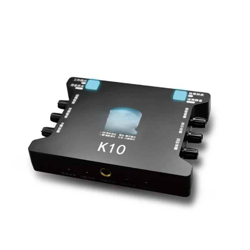 K10 записывающая студийная звуковая карта аудио USB внешний компьютер запись в