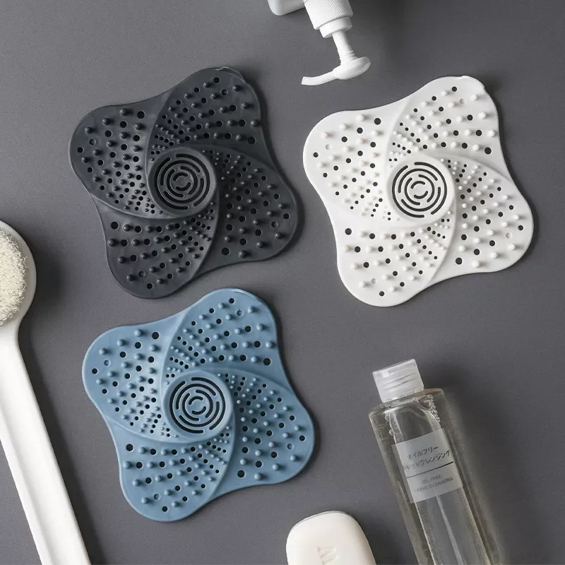 

NEW2023 Anti-blocking Hair Catcher Hair Stopper Plug Trap Shower Floor Drain Covers Sink Strainer Filter Bathroom Kitchen Gadget