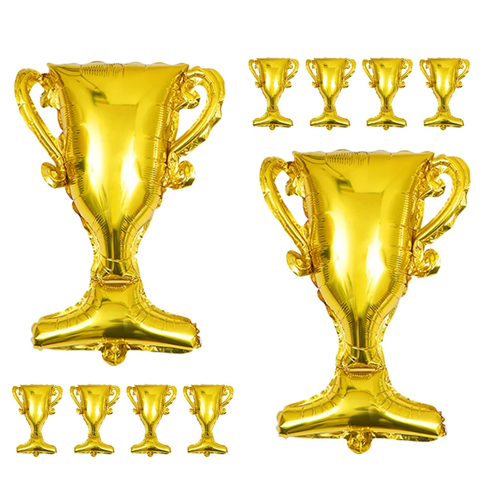 10 шт. трофей воздушный шар из алюминиевой пленки спортивный декор украшение для