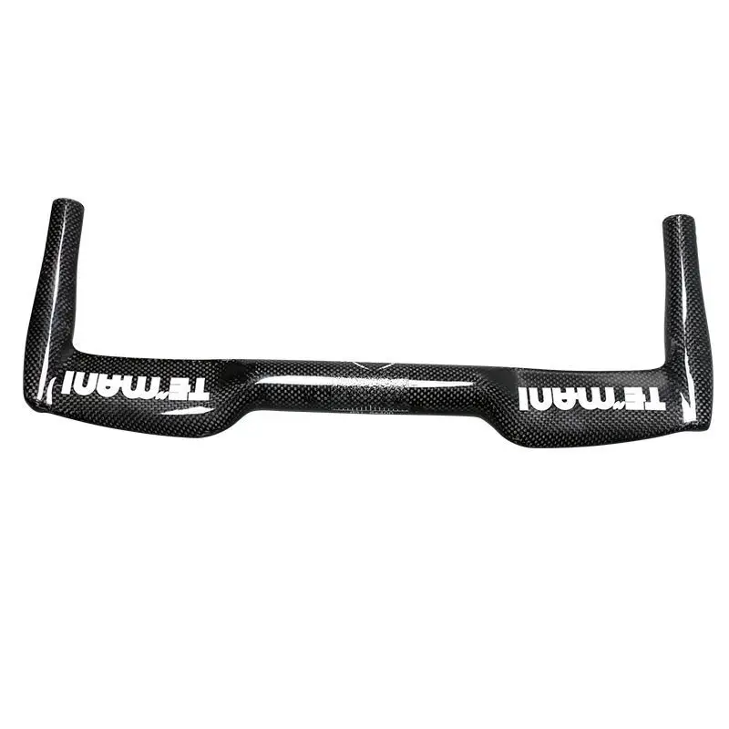 Руль TEMANI Full Carbon TT Aerobar Bullhorn для фикс-байка, 25.431.8 мм, ультралегкий, для гоночных велосипедов (art.: 3920dc1bbe443) - 3920dc1bbe443