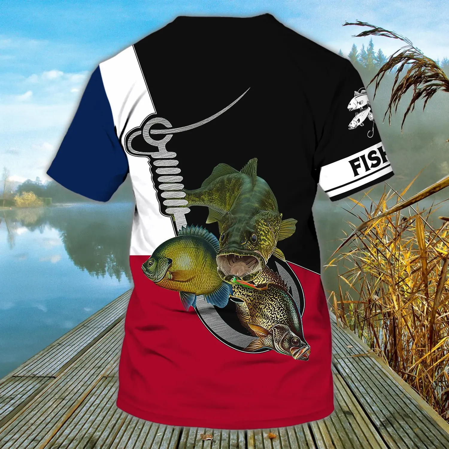Barracuda/Marlin personality 3D full print men's T-shirt hot summer unisex casual graphics oversized men's short sleeve T-shirt
