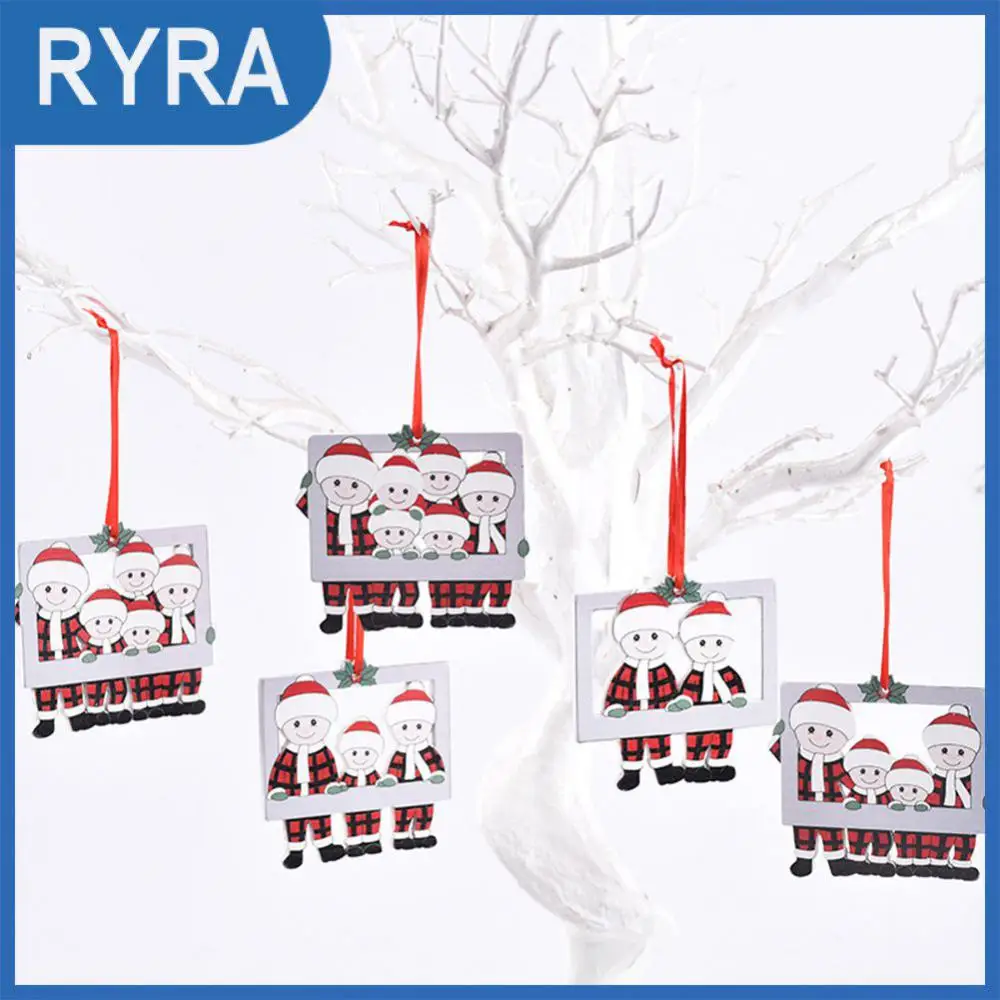 

Pendant Wooden Craft Exquisite Fashionable Durable Christmas Ornaments Wood Various Styles Christmas Wood Chips Hard White