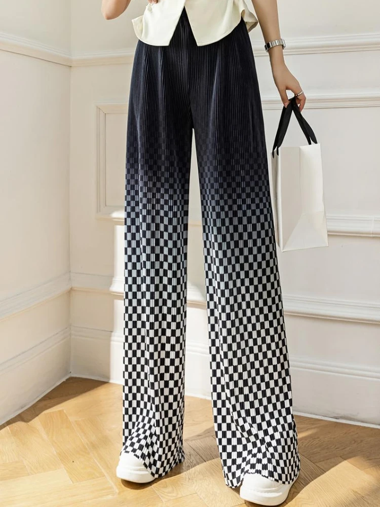 Cheap wholesale New Woman lattice Wide leg trousers Korean Fashion Sweatpants Casual Popular Joggers Women Pants dropshipping 2