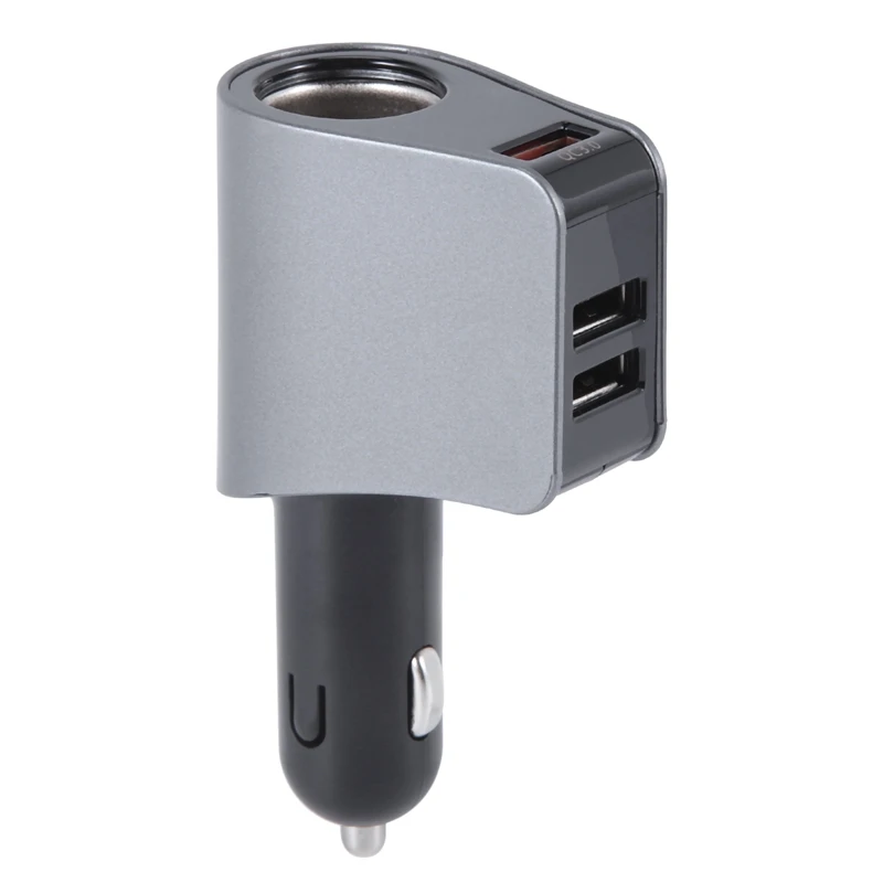 

Удлинитель автомобильного зарядного устройства, адаптер прикуривателя, разветвитель гнезда с 3 USB и измерителем напряжения