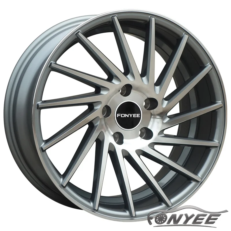 F99589 Fonyee Modified Design 17 inch 7.5 8.5j 4X100 4X114.3 5X100 Quality Matte Black Silver Mag Alloy Passenger Car Wheel Rims F99589 Fonyee Modified Design 17 inch 7.5 8.5j 4X100 4X114.3 5X100 Quality Matte Black Silver Mag Alloy Passenger Car Wheel Rims
