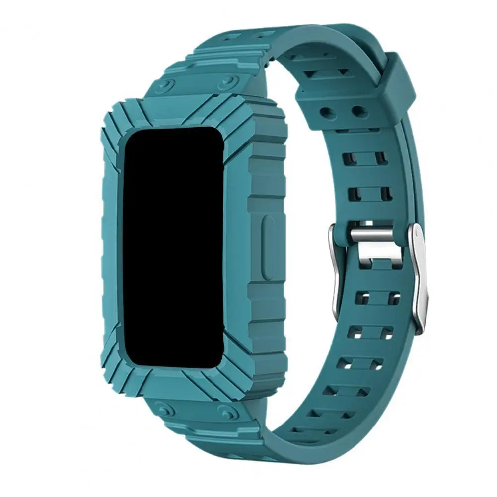 

Watch Band Soft Waterproof Silicone Watch Strap Replacement Wristband for Huawei Band 6/for Huawei Honor Band 6