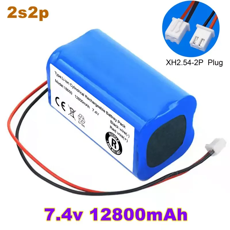 

2022 new Original 18650 lithium battery 7.4v rechargeable battery pack megaphone speaker protection board