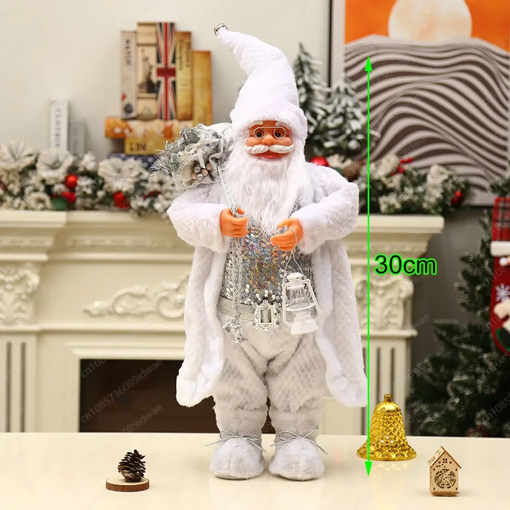 15 Стиль Рождественская Кукла 30 СМ Санта-Клаус Лось Снеговик Новый Горе