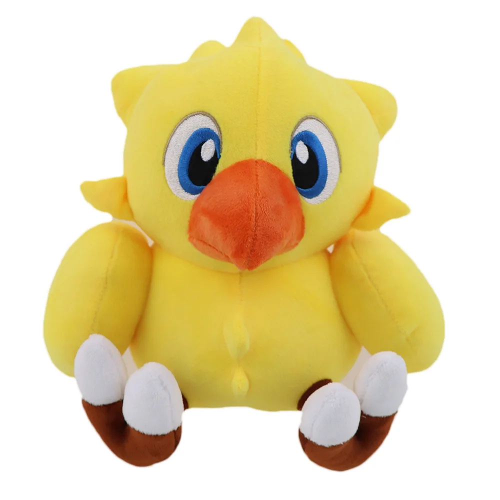 

25cm Final Fantasy Chocobo Plush Toys Cartoon Movie Anime Figure Doll Soft Stuffed Animal Birds Birthday Gift For Kids Boy Girls