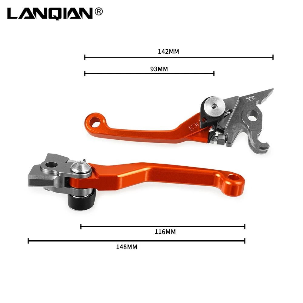 KLX 140 2008-2024 2023 рычаги сцепления для мотоцикла велосипеда-внедорожника мотокросса
