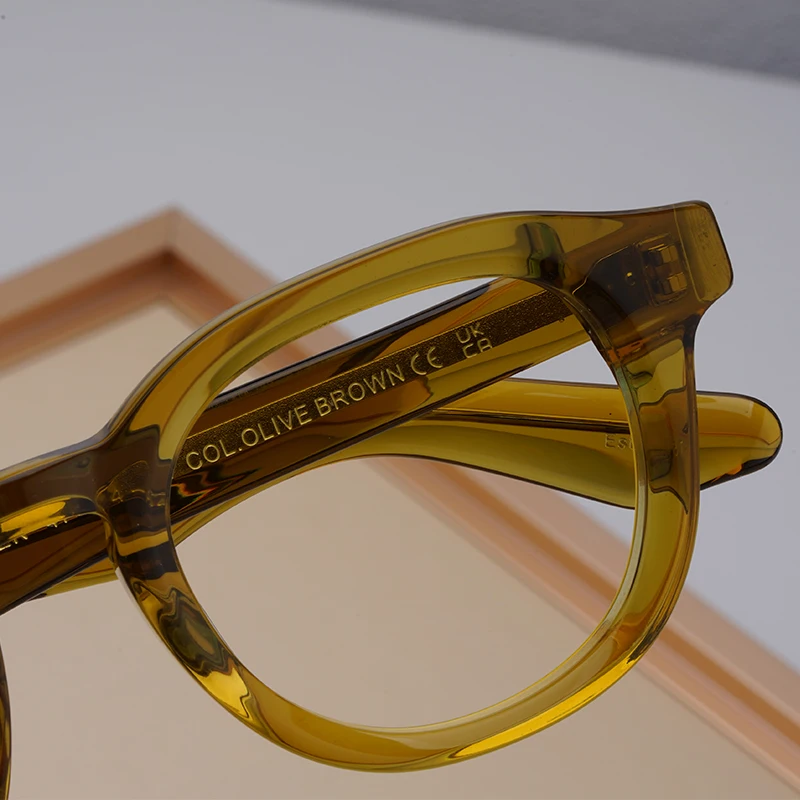 Высококачественные ацетатные оправы для очков Джонни Депп Давен мужчин и женщин