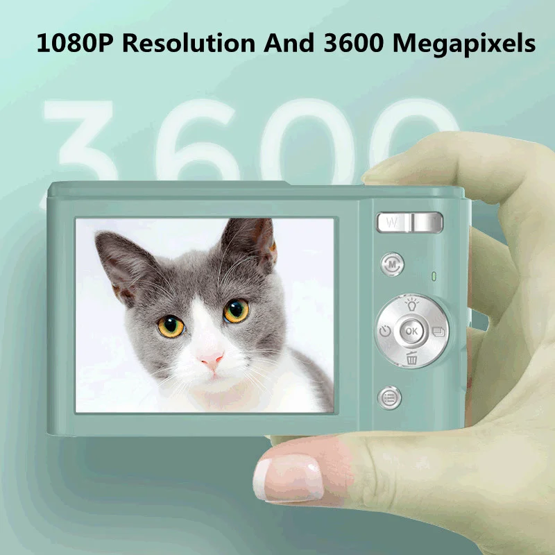 36MP Professional Digital Camera 1080P HD Digital Zoom Selfie Camera 16x Zoom LCD Video Camcorder Portable Handheld Camera Sale enlarge