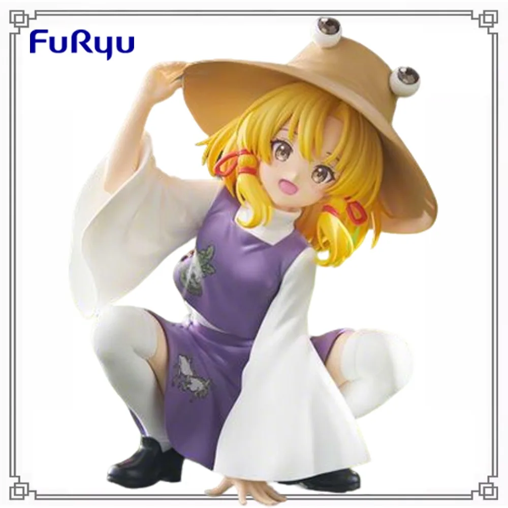 Фото 100% в наличии Оригинальная фигурка Furyu Noodle Stopper Touhou Project Мория Суоко, подарок на день рождения, модель-украшение, аниме-фигурка №1