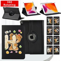 360 degrees rotating tablet case for apple ipad 5th6th7th8th9thipad 234mini 12345 smart wake up leather stand cover