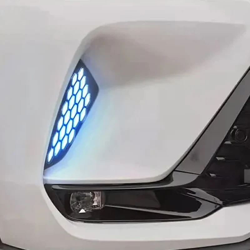 TYPY 2 шт. автомобильные светодиодные DRL для Toyota Sienna XSE 2021 2022 2023 2024 дневные ходовые