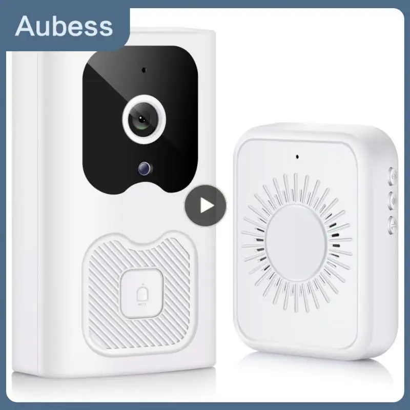 

Wireless Doorbell 800mah Remote Monitoring Home Monitor Door Phone Wireless Video Doorbell Smart Home Rechargeable